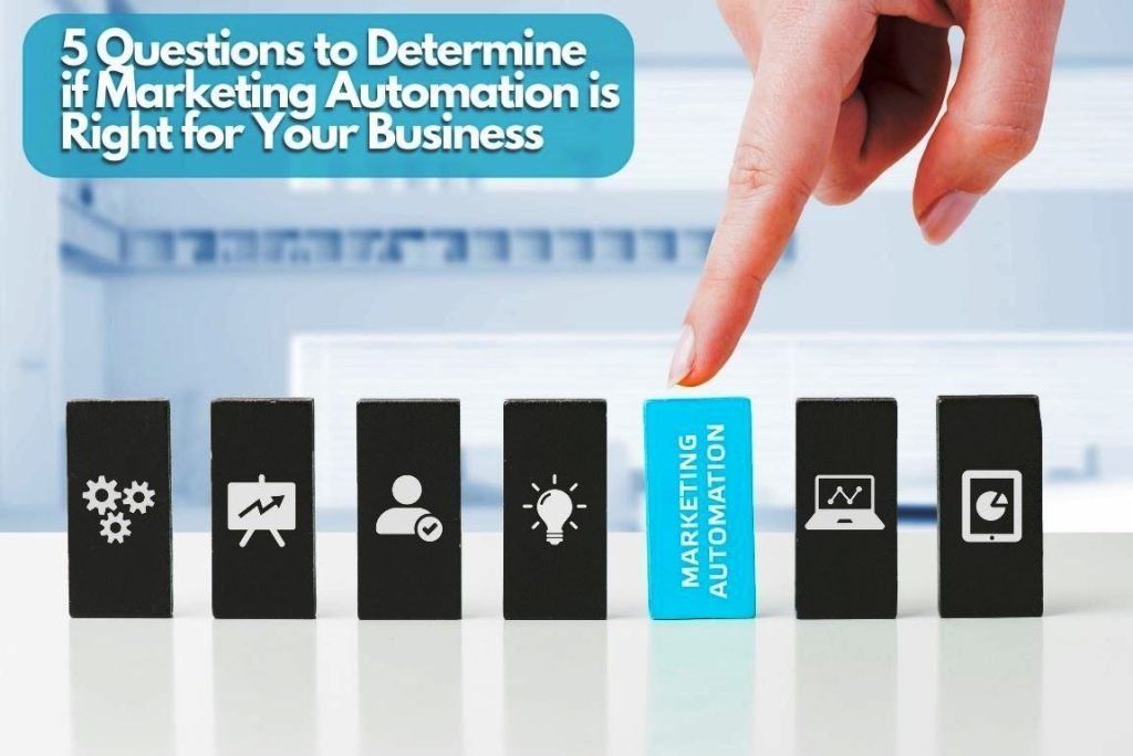 5 Questions to determine if marketing automation is right for your business