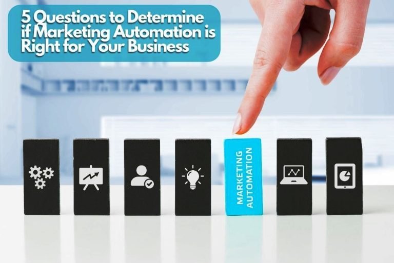 5 Questions to determine if marketing automation is right for your business
