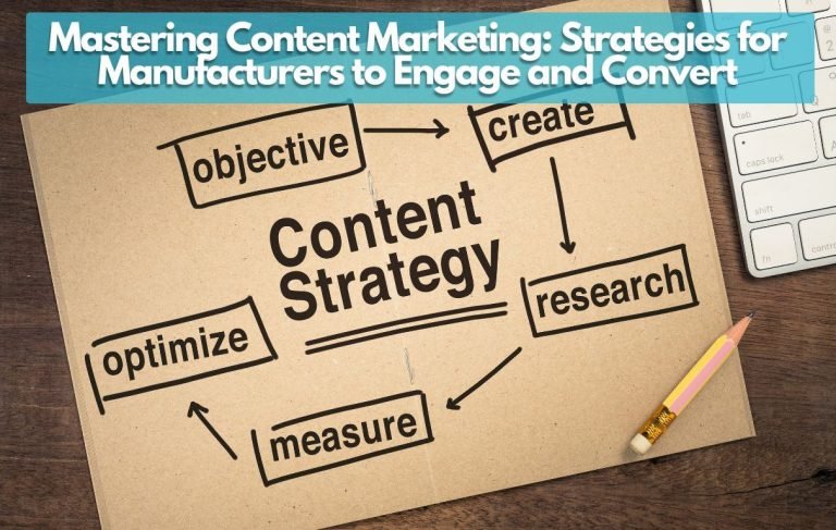 Mastering Content Marketing-Strategies for Manufacturers to Engage and Convert